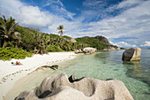 Anse Source d'Argent beach, L'Union Estate Plantation, La Digue island, Seychelles