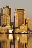 Financial District and Customs House at dawn, Boston, Massachusetts, USA
