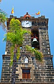 Torre campanario de la iglesia El Salvador Ciudad Santa Cruz de la Palma Isla La Palma Provincia Santa Cruz Islas Canarias España