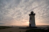 Edgartown lighthouse, sunrise, Martha's Vineyard, MA