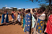 Samburu women, Loisaba Wilderness Conservancy, Laikipia, Kenya