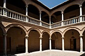 Fúcares palace, patio, Almagro, Ciudad Real province, Castilla la Mancha, Spain