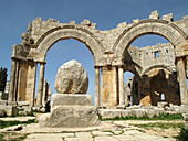 Pillar of Saint Simeon Stylites, Qalaat Seman near Aleppo, Syria