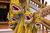 Wat Bupparam Buddhist temple, Chiang Mai, Northern Thailand