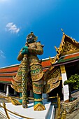 Guardian statues, Grand Palace, Bangkok, Thailand