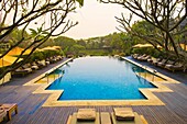 Swimming pool, Four Seasons Resort Chiang Mai, Mae Rim district, near Chiang Mai, Northern Thailand