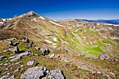 Peak Urbión from Cordal Santa Ines La Rioja Spain