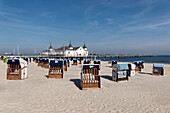 Pier of Ahlbeck, Usedom, Mecklenburg-Western Pomerania, Germany