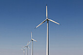 Windkraftanlagen, Dithmarschen, Schleswig-Holstein, Deutschland