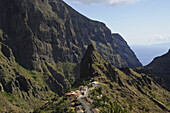Mountains above the Masca george and village, Northwest Tenerife, Spain