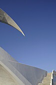 Auditorio von  Santiago Calatrava, Avenida Tres de Mayo und der Avenida Martima, Santa Cruz, Auditorium, Teneriffa, Kanaren, Spanien