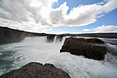 The Godafoss Waterfall, The Falls Of The Gods, Europe, Iceland