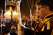 Immaculate Saint Mary, Mother Of The Church, Procession Of The Christ Of Faith And Pardon, Holy Week For The Easter Holidays, (The Passion Of Christ), Madrid, Spain