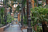 Atocha Train Station And Its Tropical Garden, A Veritable 4000 M2 Jungle, Madrid, Spain