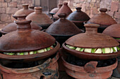 Cooking Berber Tajines Outdoors, Terres d'Amanar, Tahanaoute, Al Haouz, Morocco