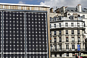 Solar Panels In Paris, France