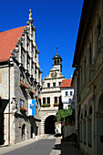 Town gate, Marktbreit, Franconia, Bavaria, Germany