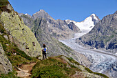 Fieschergletscher, Berner Alpen, Wallis, Schweiz