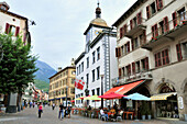 Rathaus in der Altstadt, Sitten, Kanton Wallis, Schweiz