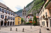Abtei Saint-Maurice, Saint-Maurice VS, Rhonetal, Wallis, Schweiz