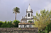 Kirche von Lomba an der Südküste, Insel Flores, Azoren, Portugal, Europa
