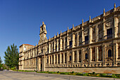 Das Kloster Monasterio de San Marcos im Sonnenlicht, Parador Nacional, Leon, Provinz Leon, Altkastilien, Castilla y Leon, Nordspanien, Spanien, Europa