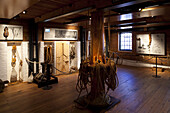 Demonstration of rope making and sailor's knots, International Maritime Museum Hamburg, Hanseatic city of Hamburg, Germany, Europe