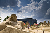 Internationales Sandskulpturen Festival in Berlin am Berliner Hauptbahnhof, Berlin, Deutschland, Europa