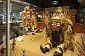Museum für Völkerkunde Hamburg, Ausstellung Ein Traum von Bali, Theaterkostüme aus Java und Bali, Hansestadt Hamburg, Deutschland, Europa