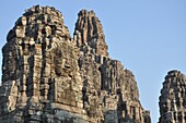 Angkor (Cambodia): statue at the Bayon