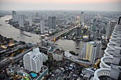 Bangkok (Thailand): view of the city from the rooftop of the State Tower