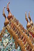 Bangkok (Thailand): detail of a temple in the Royal Palace compound