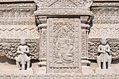Phnom Penh (Cambodia): relief on a Buddhist stupa at the Royal Palace