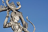 Ubud (Bali, Indonesia): the big statue of Arjuna at the entrance of the town