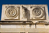 Roman forum of Emerita Augusta Mérida city Badajoz province Extremadura Spain