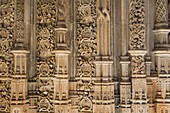 Monastery of Santa Maria da Vitoria, also called Batalha Monastery, declared World Heritage by UNESCO in Batalha Leiria district Portugal