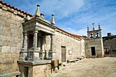 Marialva church, small town declarated Historic Village, in Beira Alta Guarda District Portugal