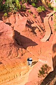 Ochre canyon in Roussillon