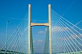 The Second Severn Crossing. Ail Groesfan Hafren. Bridge over river Severn between England and Wales. UK.