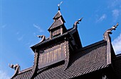 Norway, Sogn og Fjordane, Vik, Hopperstad Stave Church 12th C