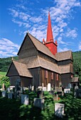 Norway, Oppland, Gudbrandsdal valley, Ringebu Stave Church 12th Century