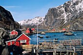 Norway, Nordland, Lofoten Islands, Nusfjord