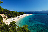Strand, Zlatni Rat, Goldenes Horn, Bol, Brac, Split-Dalmatien, Kroatien