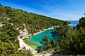 Badebucht, Brac, Split-Dalmatien, Kroatien