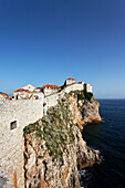 City wall, Old Town, Dubrovnik, Dubrovnik-Neretva county, Dolmatia, Croatia