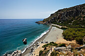 Preveli Beach, Finikas, Rethymno Prefecture, Crete, Greece