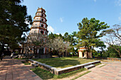Thien Mu Pagoda, Hue, Trung Bo, Vietnam