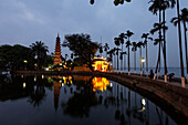 Tran Quoc Pagoda, West Lake, Hanoi, Bac Bo, Vietnam