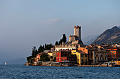 Lakeside, Scaliger Castle, Malcesine, Lake Garda, Veneto, Italy