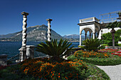 Parkanlage, Villa Cipressi, Varenna, Comer See, Lombardei, Italien